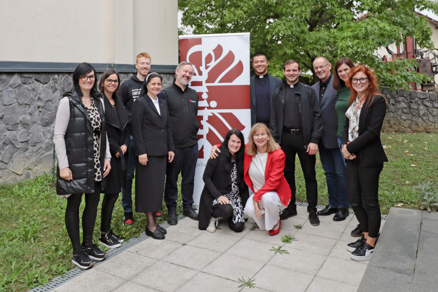 Delovni obisk Škofijske karitas Novo mesto na Nadškofijski Caritas Zagreb